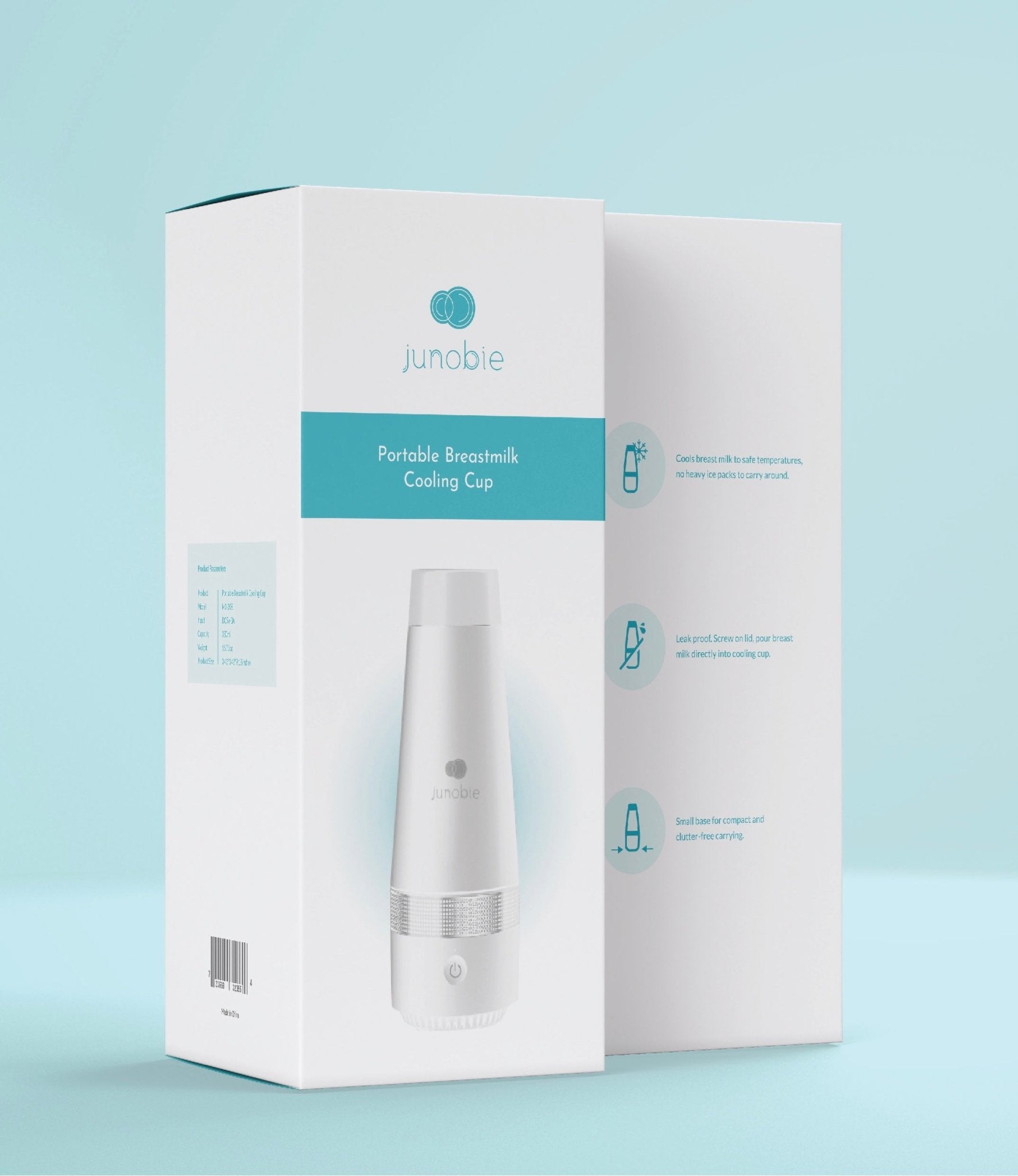 Junobie Formula & Breastmilk Bottle Warmer & Cooler Cup - Crafted by you