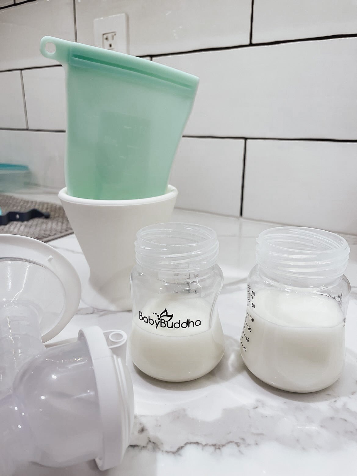 Junobie Infant/Toddler Milk & Snack Storage Bags 4 - Pack Bundle (Norah, Dallas, Journey) - Crafted by you